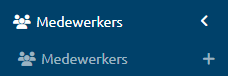 Medewerkers tab